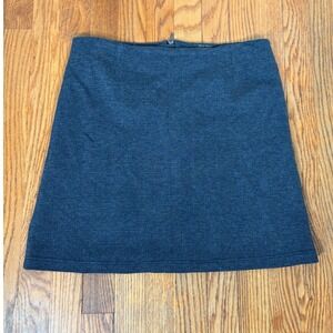 Marc O'Polo Glen Plaid Mini Skirt Italian EU 38 US 6 A-Line Check Blue Gray